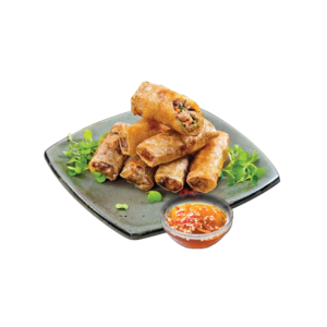 Smažené závitky s vepřovým masem 3ks / Fried rolls with pork 3pcs